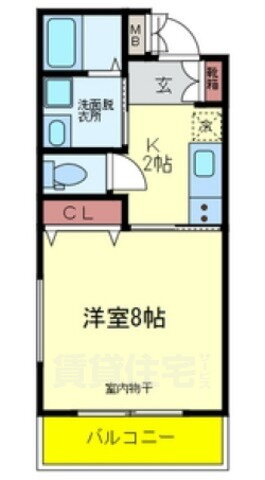 兵庫県尼崎市若王寺３ 園田駅 1K アパート 賃貸物件詳細