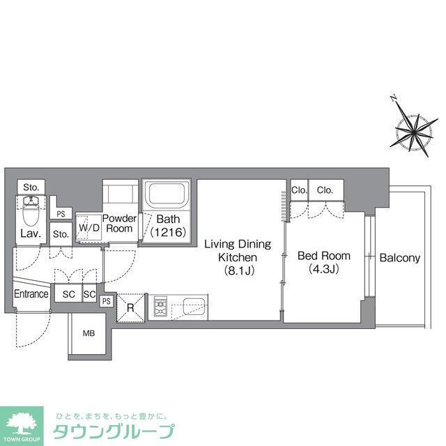 東京都台東区蔵前４ 蔵前駅 1LDK マンション 賃貸物件詳細