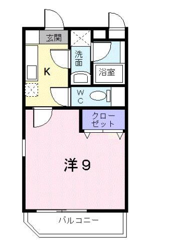 神奈川県藤沢市本鵠沼２ 本鵠沼駅 1K アパート 賃貸物件詳細