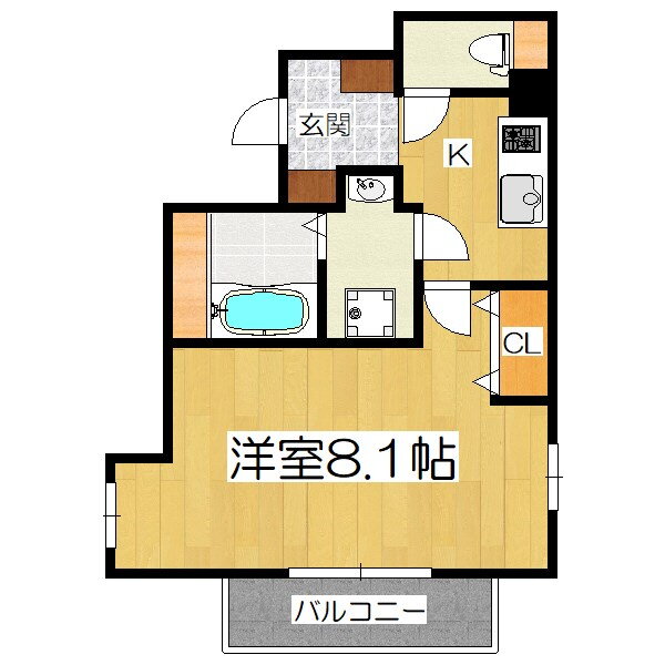京都府京都市南区吉祥院九条町 西大路駅 1K マンション 賃貸物件詳細
