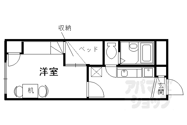 京都府京都市西京区樫原下池田町 桂駅 1K アパート 賃貸物件詳細
