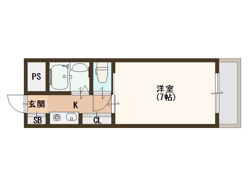 大阪府大阪市住之江区御崎６ 住之江公園駅 1K マンション 賃貸物件詳細