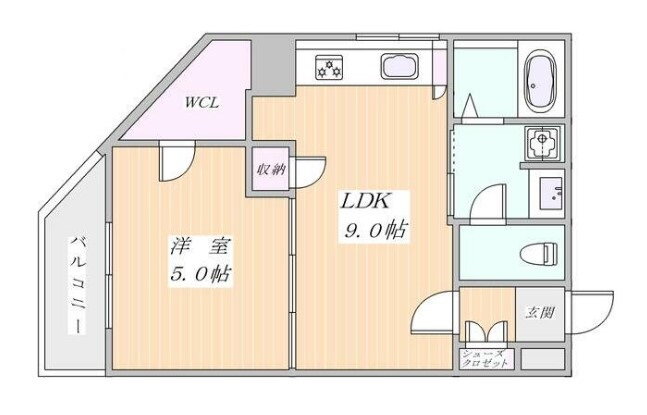 東京都北区中里１ 駒込駅 1LDK マンション 賃貸物件詳細