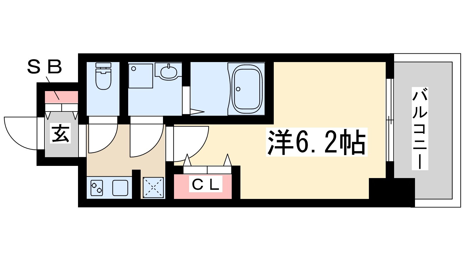 大阪府大阪市淀川区西宮原２ 新大阪駅 1K マンション 賃貸物件詳細