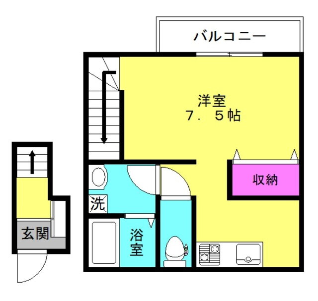 兵庫県加古郡播磨町東本荘２ 播磨町駅 1K アパート 賃貸物件詳細