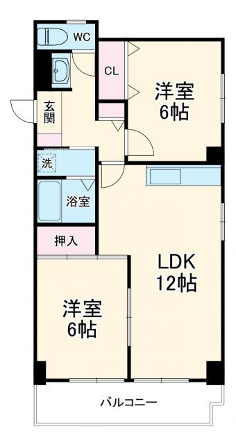 愛知県一宮市神山１ 西一宮駅 2LDK マンション 賃貸物件詳細