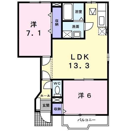 茨城県神栖市深芝 鹿島神宮駅 2LDK アパート 賃貸物件詳細