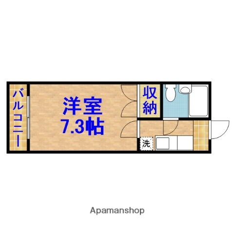 関吉マンション 1階 1K 賃貸物件詳細