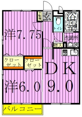 東京都足立区西保木間１ 竹ノ塚駅 2DK アパート 賃貸物件詳細