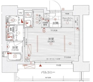 大阪府大阪市福島区鷺洲３ 野田駅 1K マンション 賃貸物件詳細