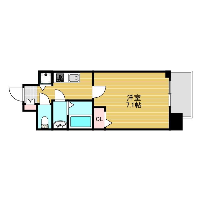 大阪府大阪市淀川区西中島４ 西中島南方駅 1K マンション 賃貸物件詳細