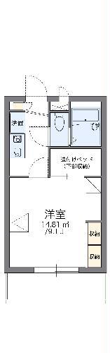 香川県高松市勅使町 瓦町駅 1K アパート 賃貸物件詳細
