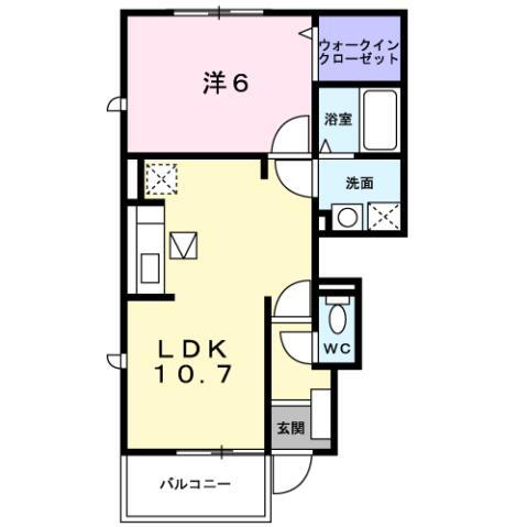 石川県白山市鹿島町 加賀笠間駅 1LDK アパート 賃貸物件詳細