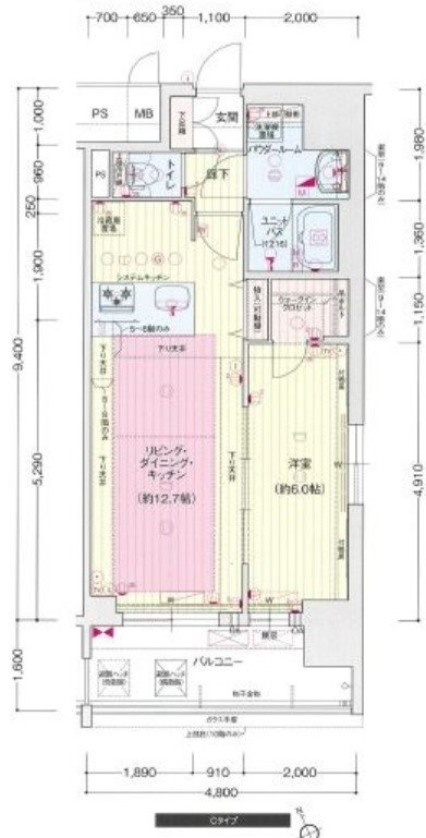 愛知県名古屋市中区新栄２ 新栄町駅 1LDK マンション 賃貸物件詳細