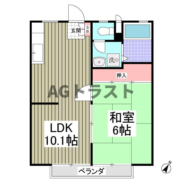 埼玉県鴻巣市大芦 吹上駅 1LDK アパート 賃貸物件詳細
