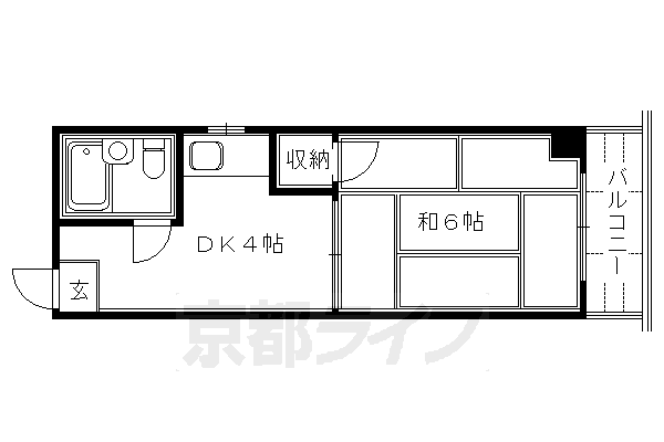 京都府京都市中京区式部町 京都河原町駅 1K マンション 賃貸物件詳細