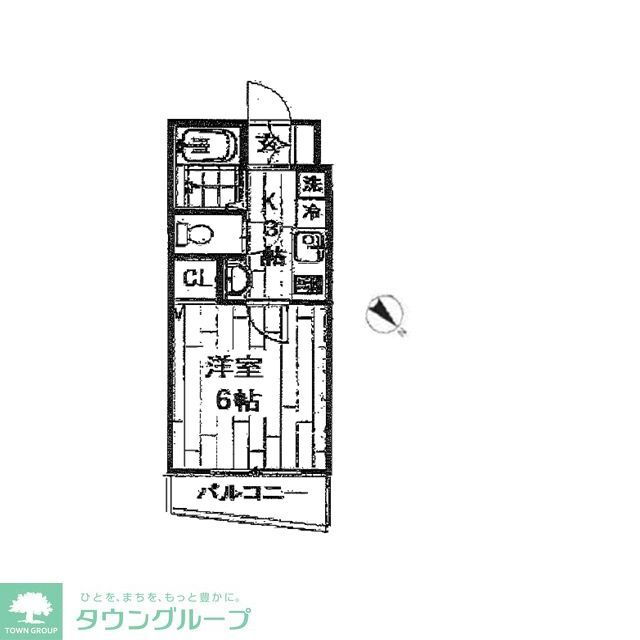 東京都練馬区高松１ 練馬春日町駅 1K マンション 賃貸物件詳細