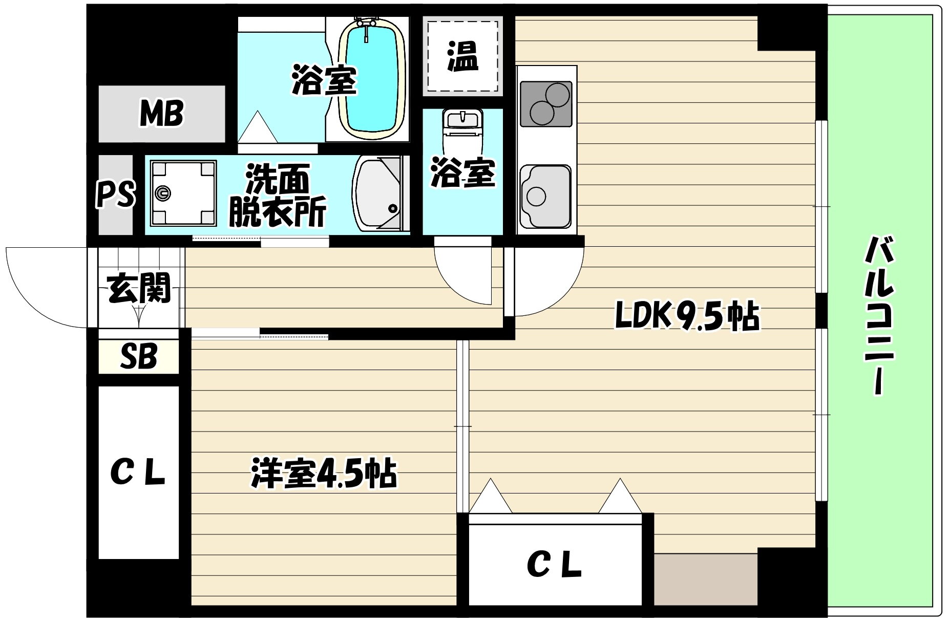 大阪府大阪市淀川区西宮原２ 新大阪駅 1LDK マンション 賃貸物件詳細