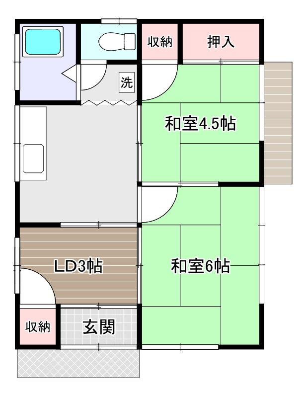 神戸平屋戸建 3DK 賃貸物件詳細