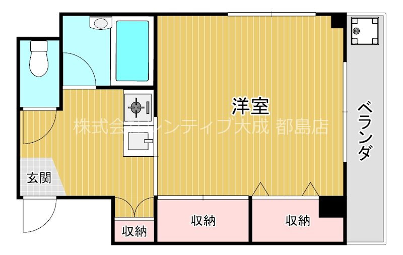 大阪府大阪市城東区中央３ 野江駅 1K マンション 賃貸物件詳細