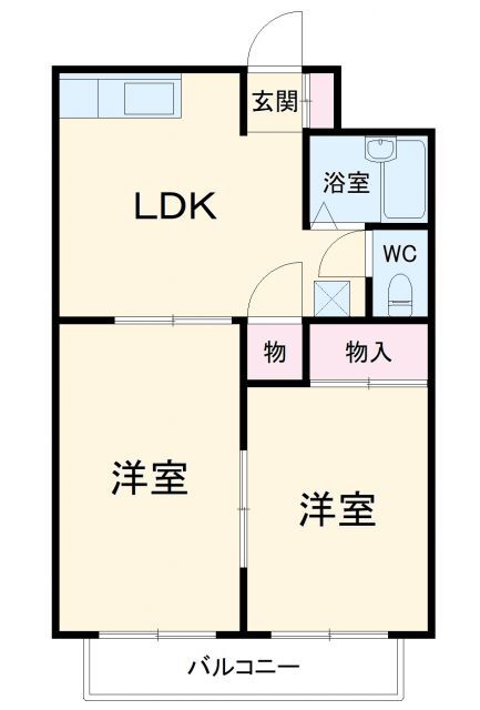 神奈川県横浜市港北区富士塚２ 菊名駅 2LDK マンション 賃貸物件詳細