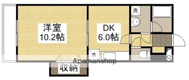 岡山県岡山市中区高島新屋敷 高島駅 1DK マンション 賃貸物件詳細