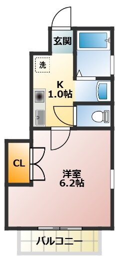 東京都豊島区南長崎６ 落合南長崎駅 1K アパート 賃貸物件詳細