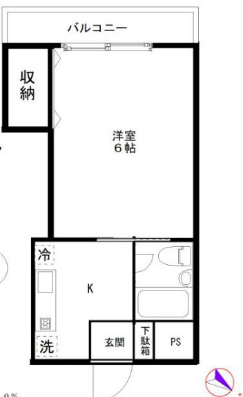 東京都中野区東中野２ 東中野駅 1K マンション 賃貸物件詳細
