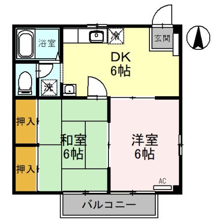 埼玉県さいたま市岩槻区東町１ 岩槻駅 2DK アパート 賃貸物件詳細