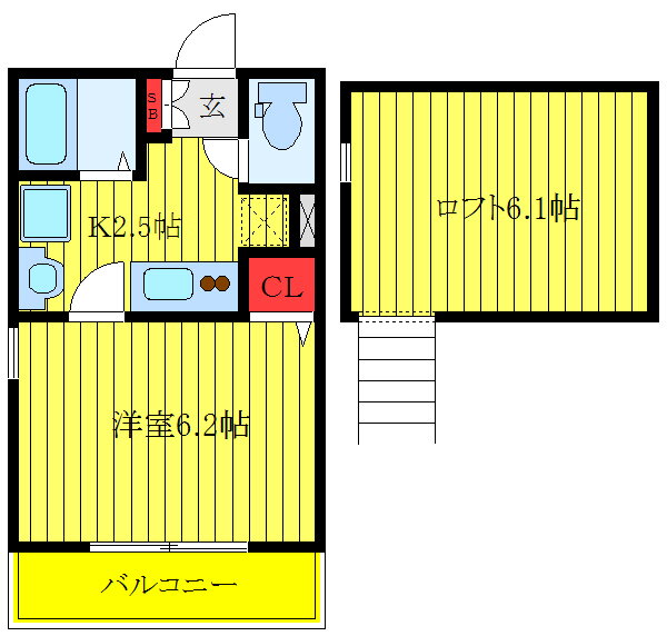 東京都北区上十条３ 十条駅 1K アパート 賃貸物件詳細