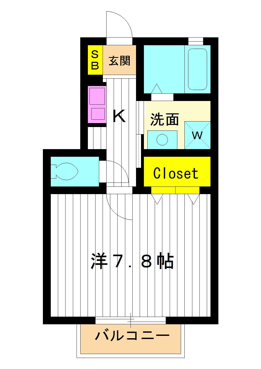 東京都練馬区向山２ 中村橋駅 1K アパート 賃貸物件詳細