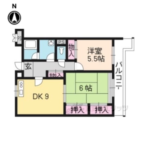 京都府京都市西京区桂徳大寺北町 上桂駅 2LDK マンション 賃貸物件詳細
