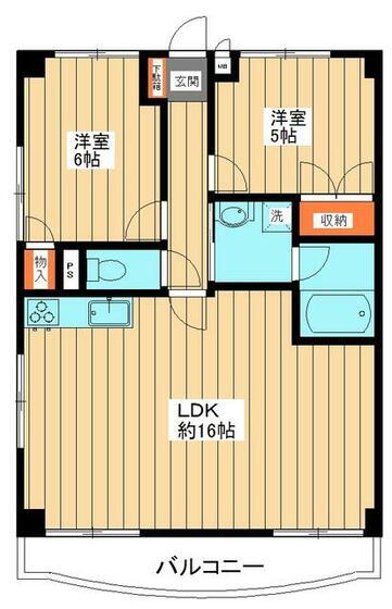 千葉県我孫子市本町２ 我孫子駅 2LDK マンション 賃貸物件詳細