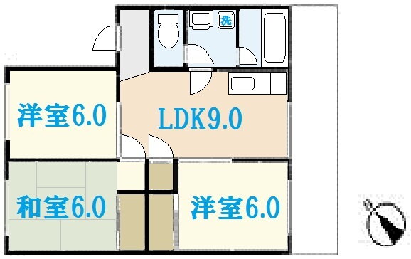 広島県広島市安佐南区川内２ 3LDK マンション 賃貸物件詳細