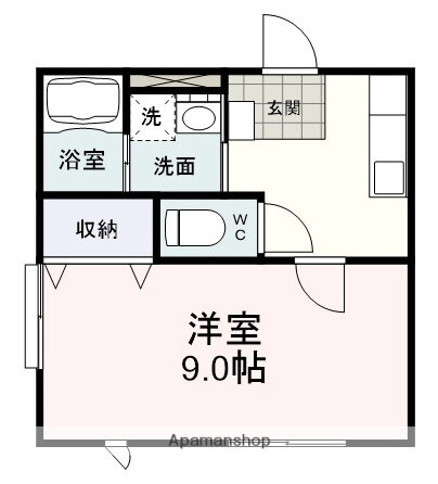 静岡県静岡市清水区鶴舞町 桜橋駅 1K アパート 賃貸物件詳細
