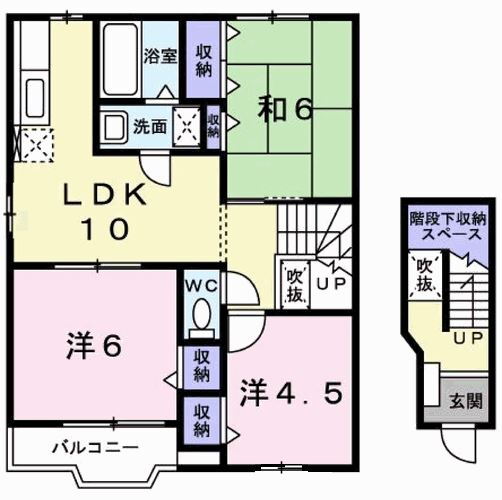 兵庫県たつの市御津町釜屋 山陽網干駅 3LDK アパート 賃貸物件詳細