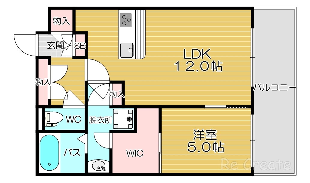 大阪府大阪市生野区鶴橋１ 鶴橋駅 1LDK マンション 賃貸物件詳細
