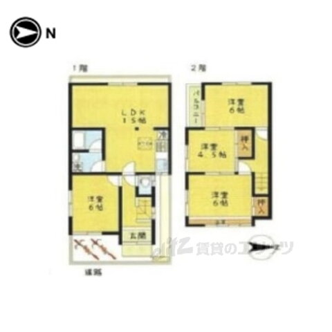 奈良県奈良市神殿町 京終駅 4LDK 一戸建て 賃貸物件詳細