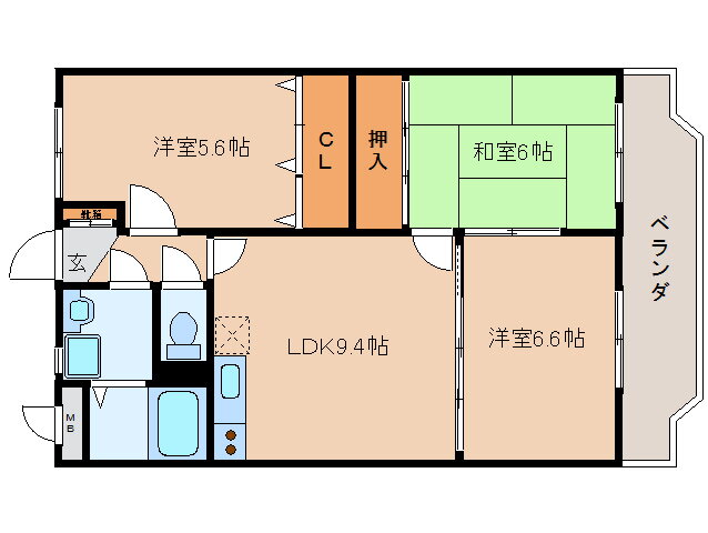 奈良県生駒郡安堵町大字東安堵 大和小泉駅 3LDK マンション 賃貸物件詳細