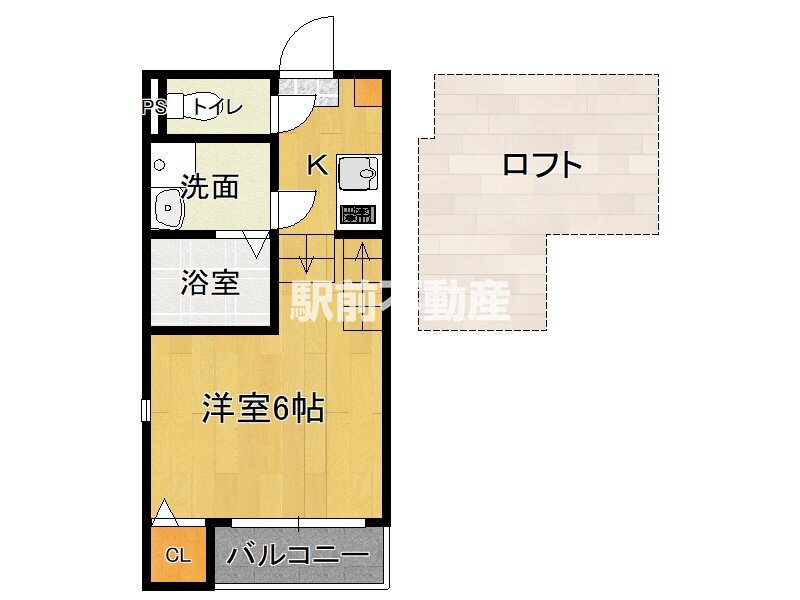 福岡県福岡市早良区賀茂１ 野芥駅 1K アパート 賃貸物件詳細