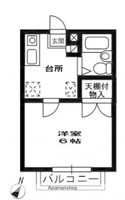 東京都世田谷区玉川田園調布２ 自由が丘駅 1K アパート 賃貸物件詳細