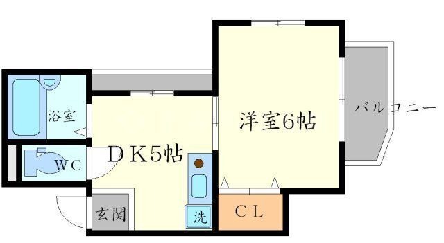 大阪府豊中市向丘３ 少路駅 1DK マンション 賃貸物件詳細