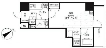 東京都港区麻布十番２ 麻布十番駅 1K マンション 賃貸物件詳細