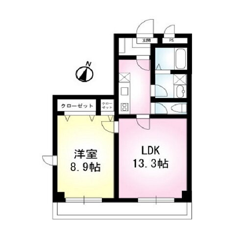 東京都板橋区上板橋２ 上板橋駅 1LDK マンション 賃貸物件詳細