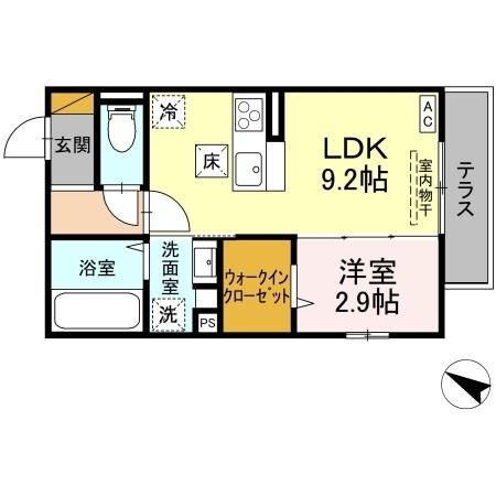 茨城県つくば市二の宮３ つくば駅 1LDK アパート 賃貸物件詳細