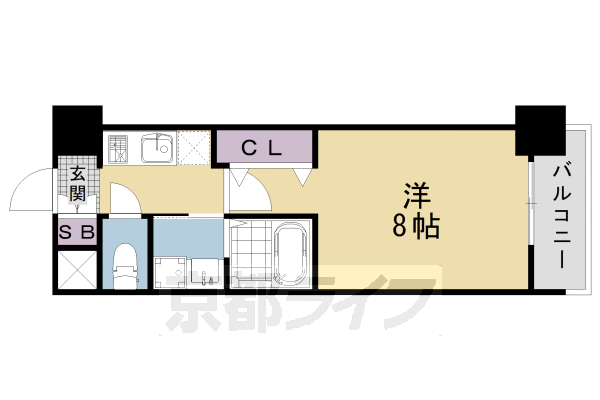 京都府京都市下京区七条御所ノ内南町 西大路駅 1K マンション 賃貸物件詳細