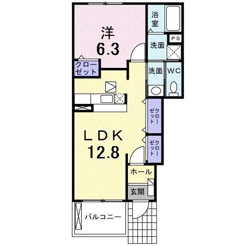埼玉県加須市川口 鷲宮駅 1LDK アパート 賃貸物件詳細