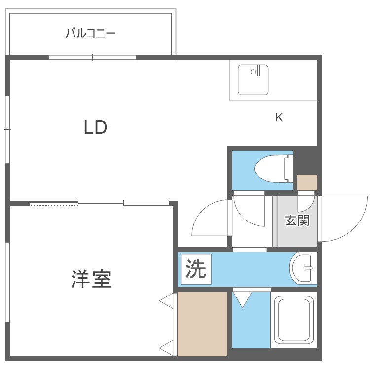 北海道札幌市豊平区月寒西二条９ 月寒中央駅 1LDK マンション 賃貸物件詳細