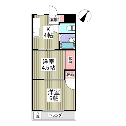 埼玉県さいたま市南区曲本１ 西浦和駅 2K マンション 賃貸物件詳細