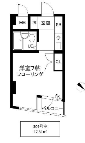 東京都新宿区中落合１ 中井駅 ワンルーム マンション 賃貸物件詳細